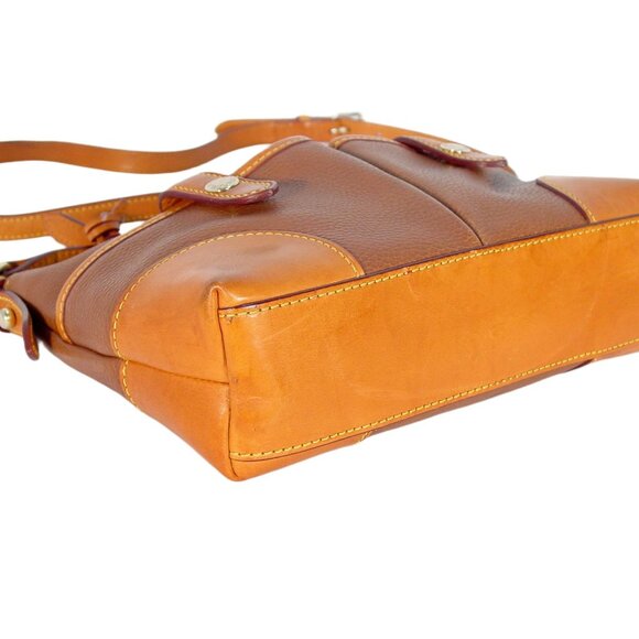 DOONEY & BOURKE 2 Letter Carrier AWL Leather Messenger Crossbody Bag - RETIRED - Picture 6 of 14